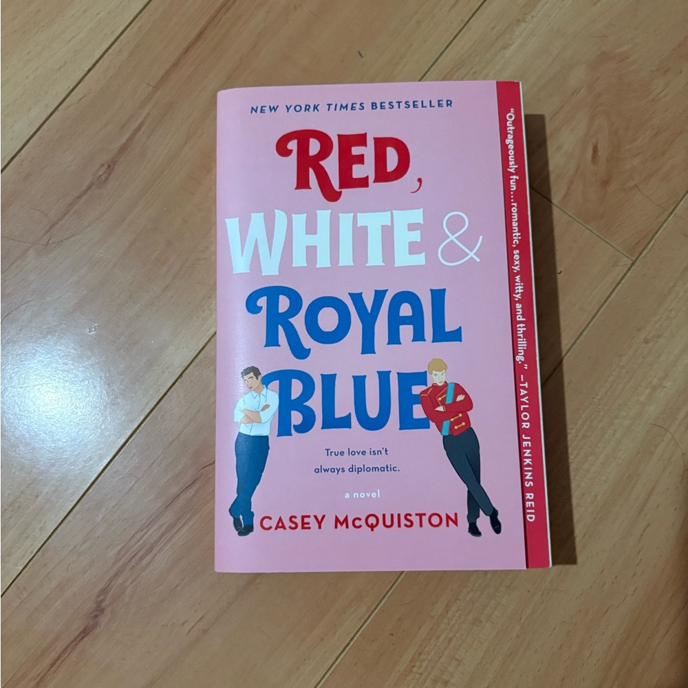 Red, White & Royal Blue Book